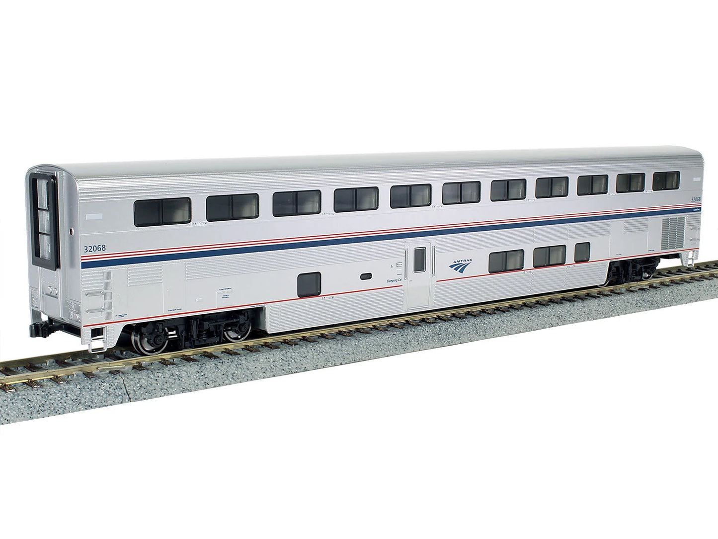 Kato Superliner I Sleeper Amtrak PhVI 32009 George M Pullman K35-6088 HO Gauge