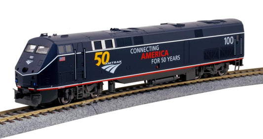 Kato 37-6113 P42 Genesis Locomotive Amtrak 100 w/Anniversary Logo PhV HO