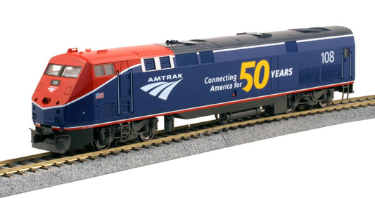 Kato 37-6115 P42 Genesis Locomotive Amtrak PhVI No.108 50th Anniversary HO