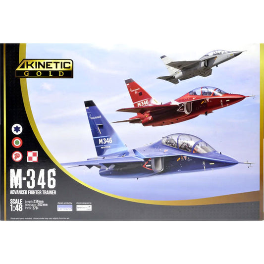 Kinetic 48063 M-346 Master Advanced Fighter Trainer 1:48 Plastic Model Kit