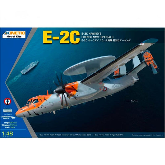 Kinetic 48122 Grumman E-2C Hawkeye French Navy Specials 1:48 Plastic Model Kit