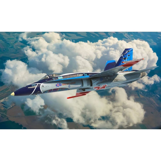 Kinetic K48150 RCAF CF-18 Centennial Demonstration Team 2024 1:48 Model Kit