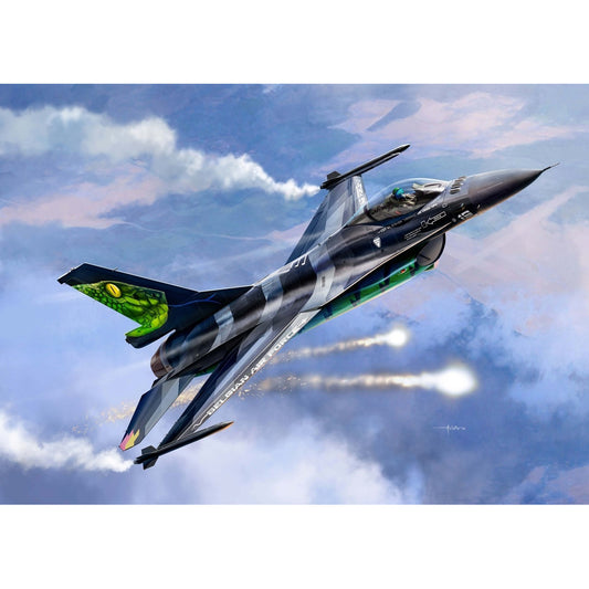 Kinetic 48154 F-16A MLU Dream Viper Gold Series 1:48 Model Kit