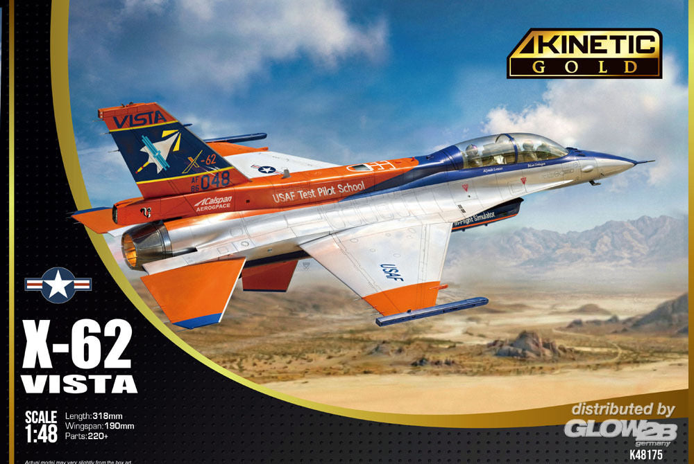 Kinetic 48175 X-62 VISTA 1:48 Model Kits