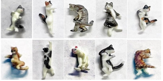 Kato Ninja Cats (10) Figure Set K6-605 HO Gauge