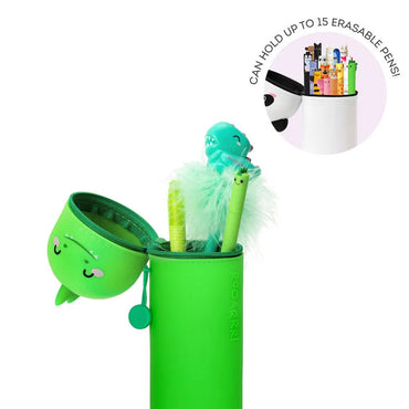 Legami Kawaii 2-in-1 Soft Silicone Pencil Case - Dino