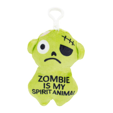 Snarky Clips Halloween Plush Clip-On Keyring - Keycraft (Assorted)