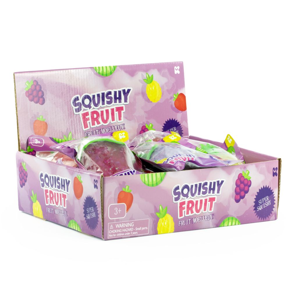 Squishy Fruit Sensory Toy Keycraft (Assorted)