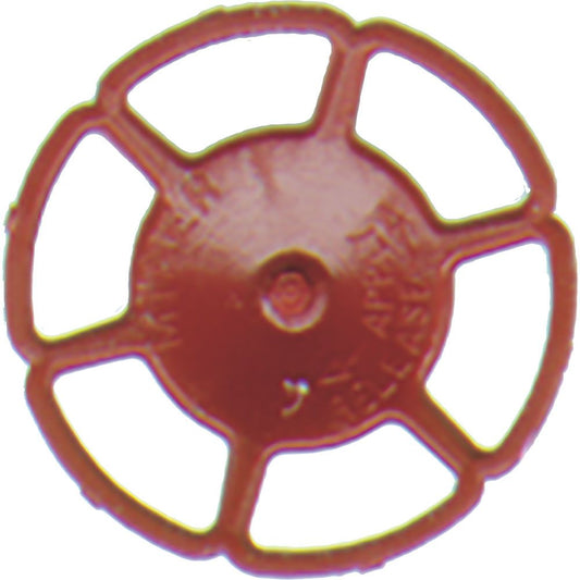 Kadee 2032 Miner Brake Wheels Red Oxide HO