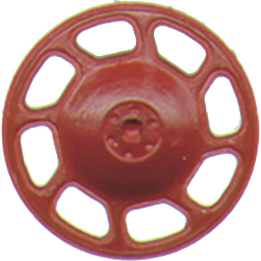 Kadee 2033 Universal Brake Wheels Red Oxide HO