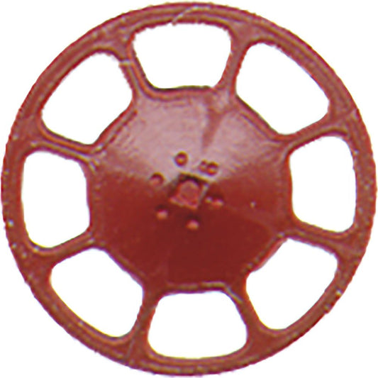 Kadee 2035 Modern Brake Wheels Red Oxide HO