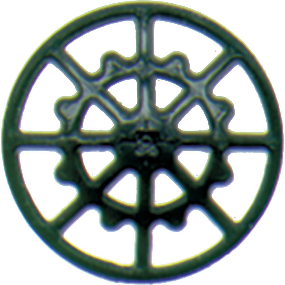 Kadee 2040 Ajax Brake Wheels Black HO