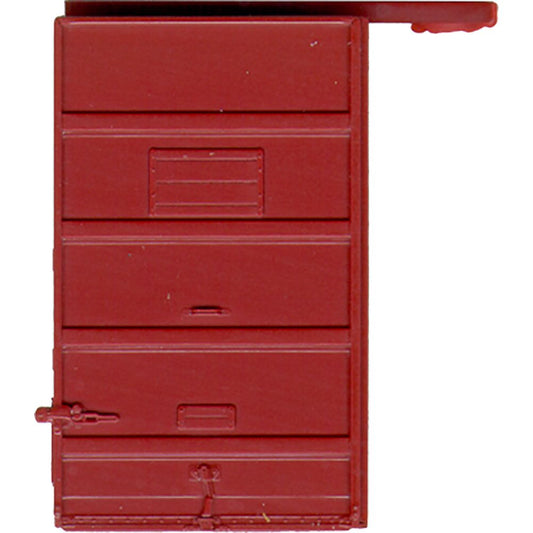 Kadee 2205 6' 5 Panel Superior High Tack Doors Red Oxide HO