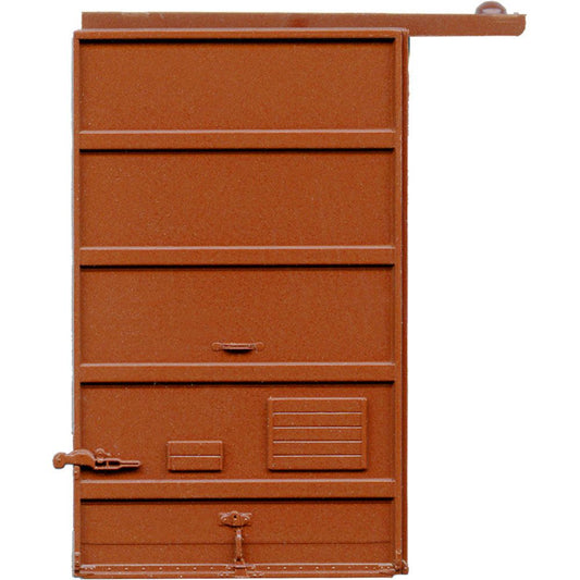 Kadee 2207 6' 5 Panel Superior Low Tack Doors Red Oxide HO