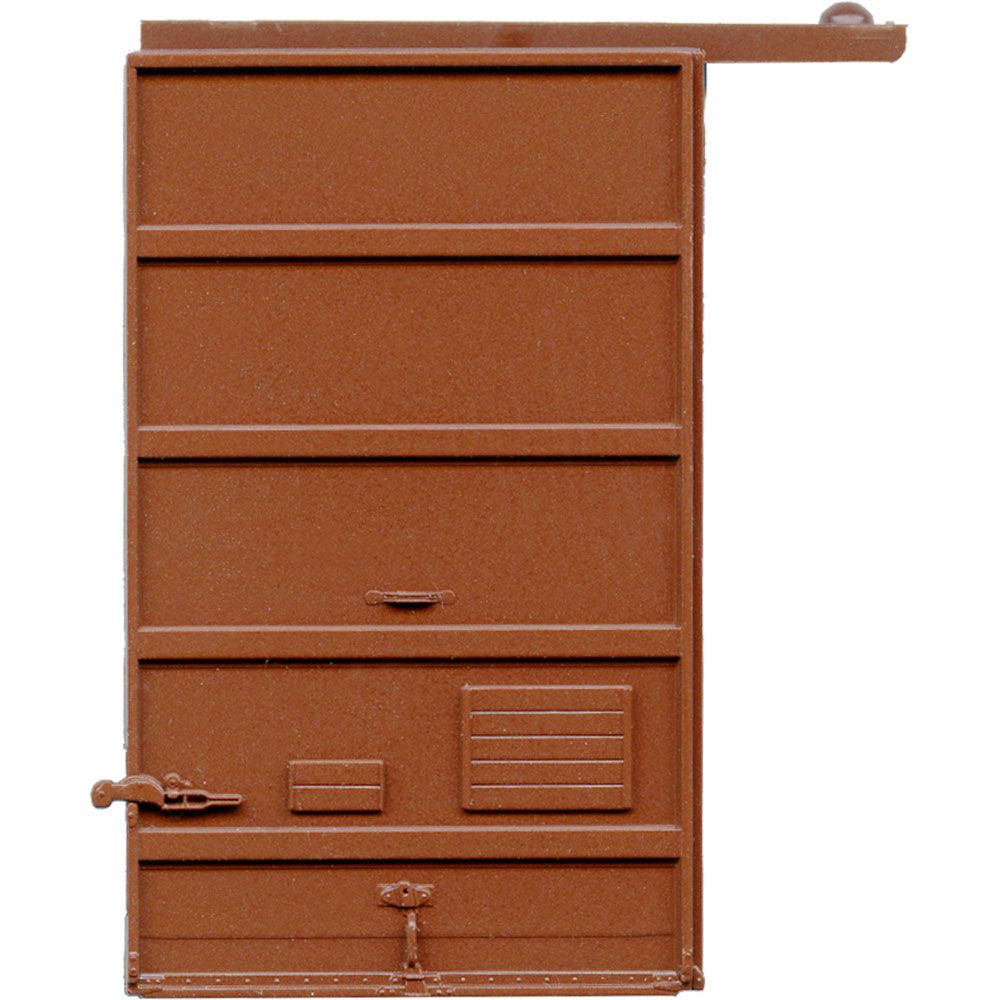 Kadee 2208 6' 5 Panel Superior Low Tack Doors Boxcar Red HO