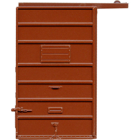 Kadee 2211 6' 7 Panel Superior High Tack Doors Boxcar Red HO