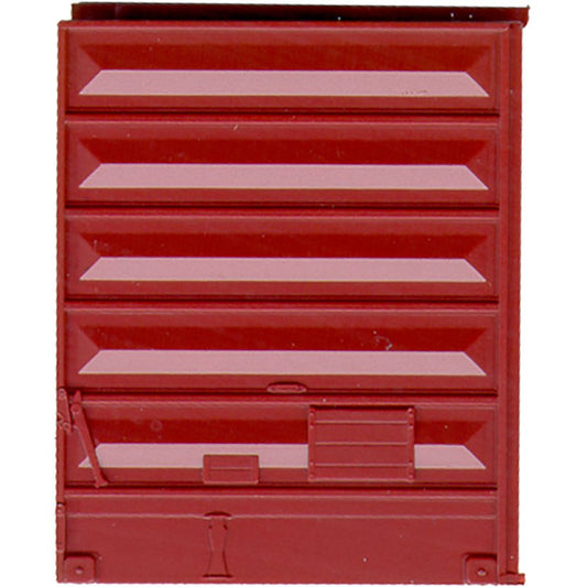 Kadee 2225 8' Pullman Standard Low Tack Doors Red Oxide HO
