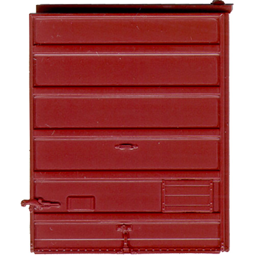 Kadee 2230 8' 6 Panel Superior Low Tack Doors Red Oxide HO