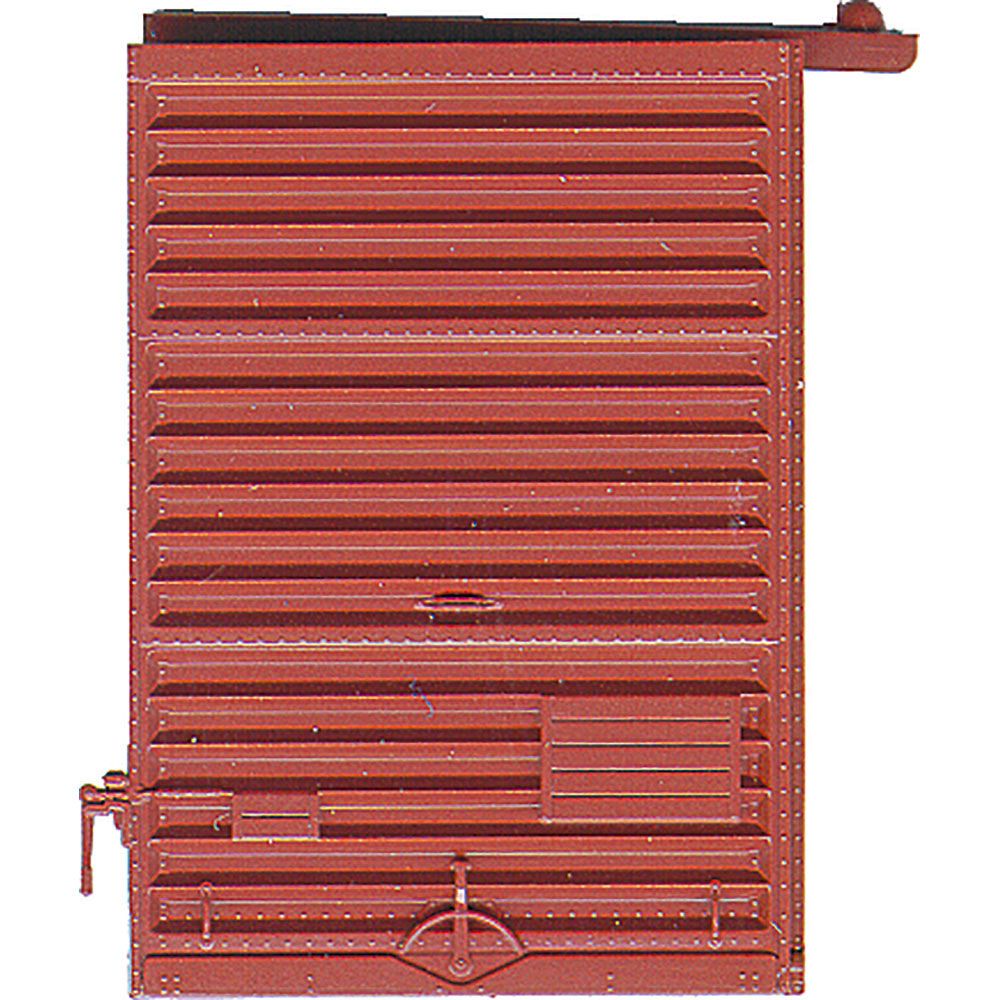 Kadee 2236 7' Camel Youngstown Low Tack Doors Red Oxide HO