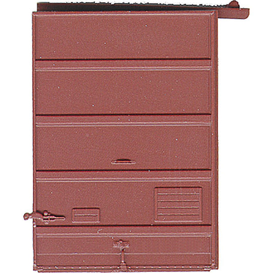 Kadee 2241 7' 5 Panel Superiot Low Tack Doors Boxcar Red HO