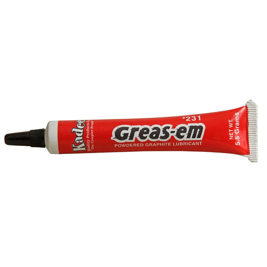 Kadee 231 Greas-em Dry Graphite Lubricant (5.5gm tube)