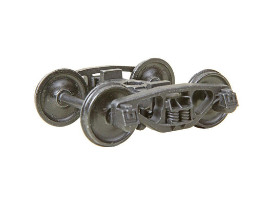 Kadee 2 Rail AAR Bettendorf Style Metal Wheelsets 33'' P48 Wheels 756 HO Gauge