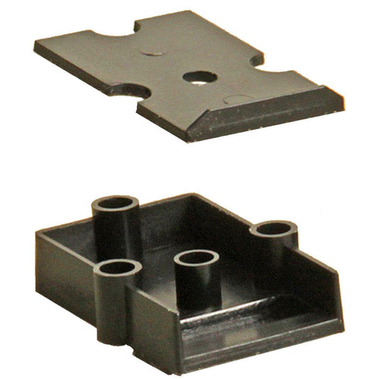 Kadee 817 Plastic Gear Box Black (5pr) O Gauge