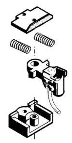 Kadee 821 Centreset Short Shank Coupler Gauge 1