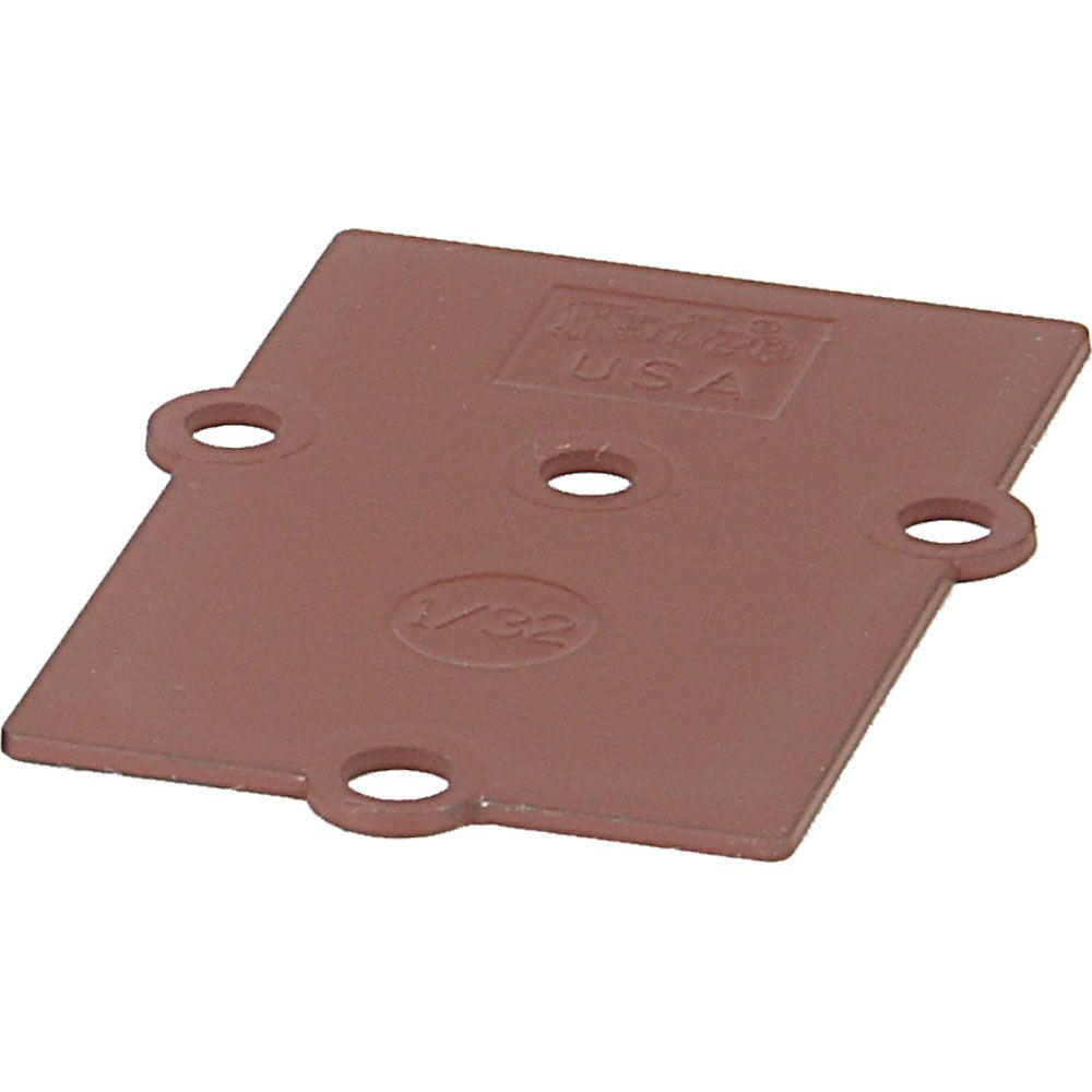 Kadee 941 Shims for 830 Gear Box 1/16'' & 1/32'' Boxcar Red (8) G Gauge