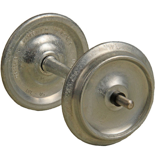 Kadee 950 Uncoloured Metal Smooth Back Wheels (1 Set) G Gauge
