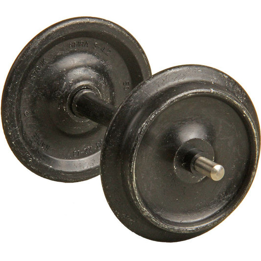 Kadee 960 Black Metal Smooth Back Wheels (1 Set) G Gauge