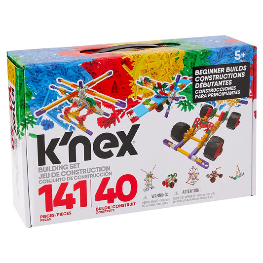 K'NEX Classics 141pc/40 Model Beginner Building Set 15210
