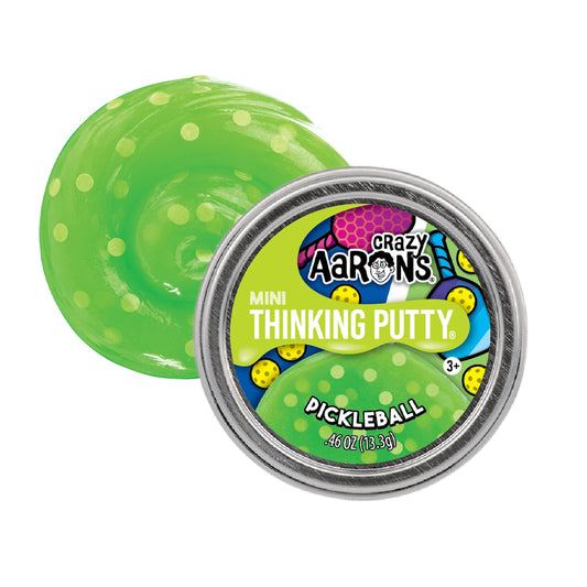 Crazy Aaron's Pickleball Thinking Foam Stretch Toy Mini Tin KP003-LB