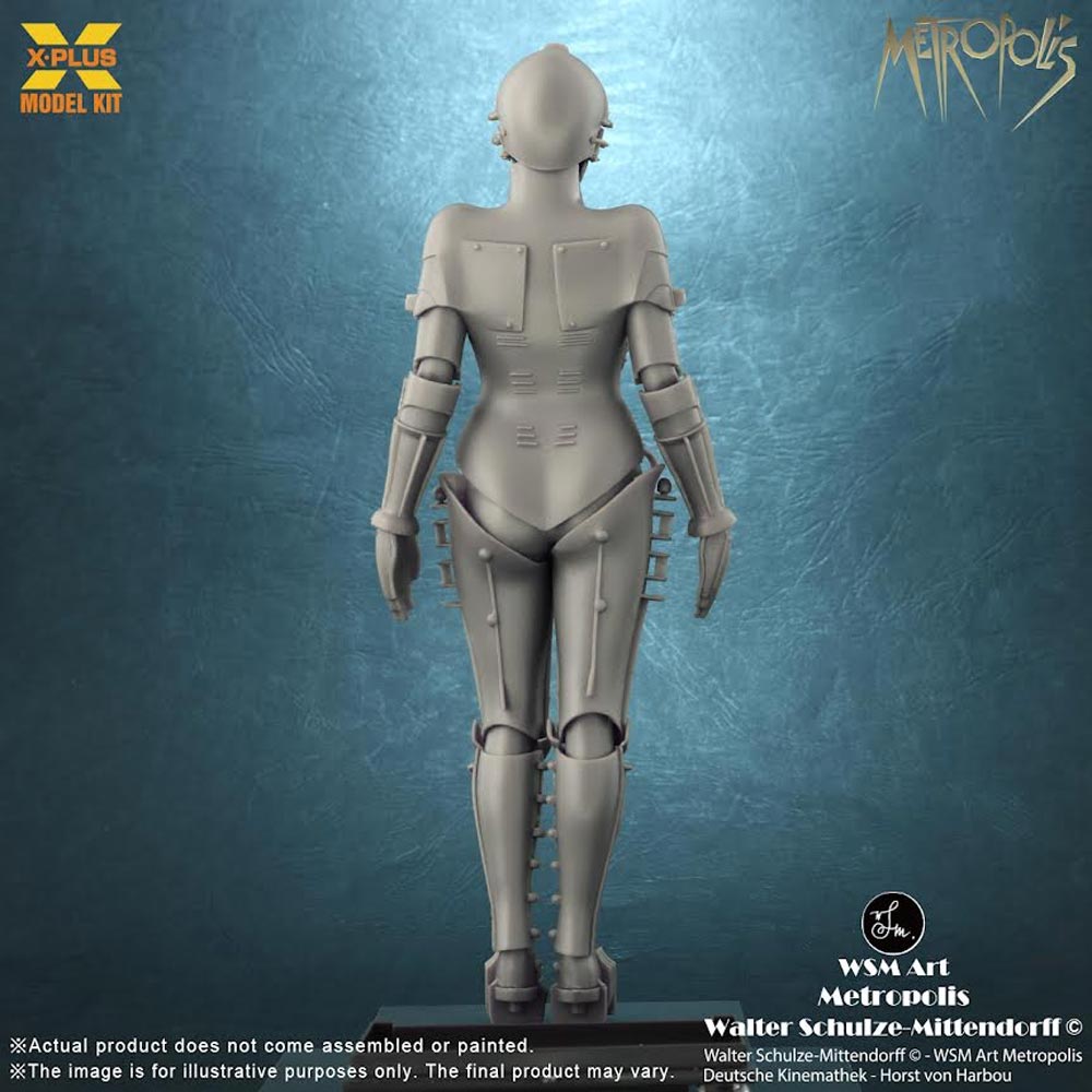 X-Plus Metropolis Maschinenmensch Maria Silver Screen Edition 1:8 Model Kit