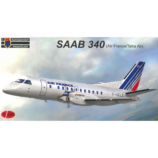Kovozavody Prostejov 2003 Saab 340 Air France/Tatra Air 1:200 Model Kit