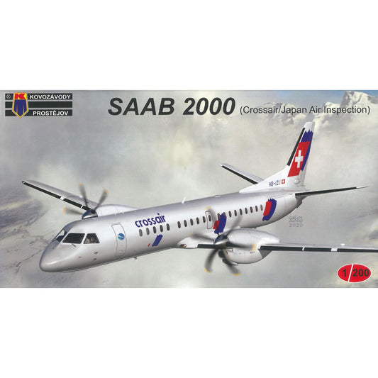 Kovozavody Prostejov 2006 Saab 2000 Cross Air/JCAB 1:200 Model Kit