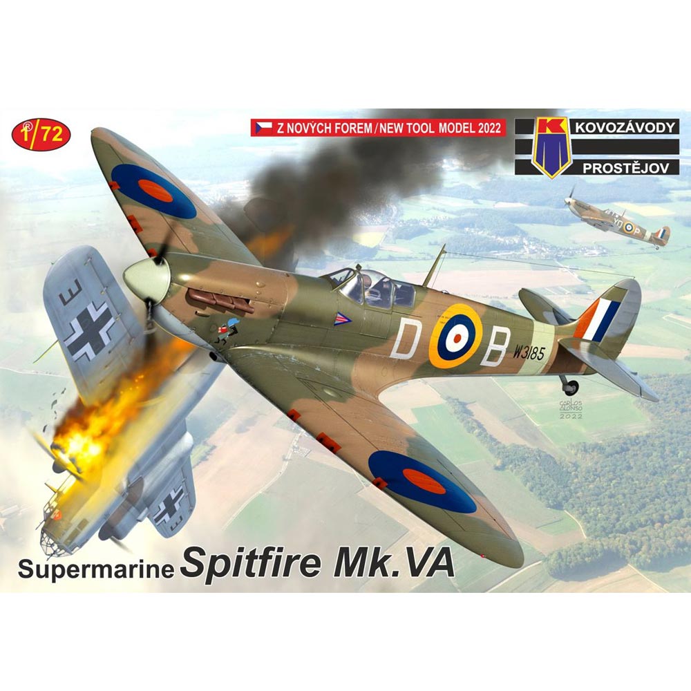 Kovozavody Prostejov 72307 Supermarine Spitfire Mk.VA 1:72 Model Kit