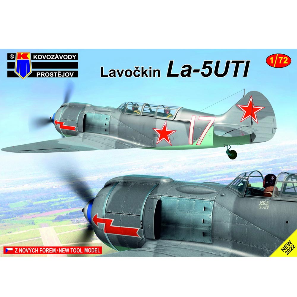 Kovozavody Prostejov 72362 Lavockin La-5UTI 1:72 Model Kit