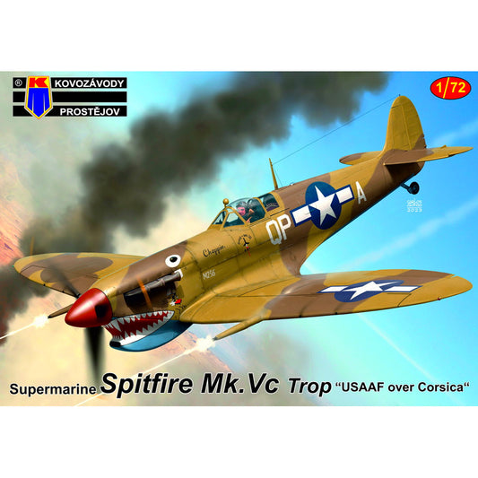 Kovozavody Prostejov 72416 Spitfire Mk.Vc Trop USAAF 1:72 Model Kit
