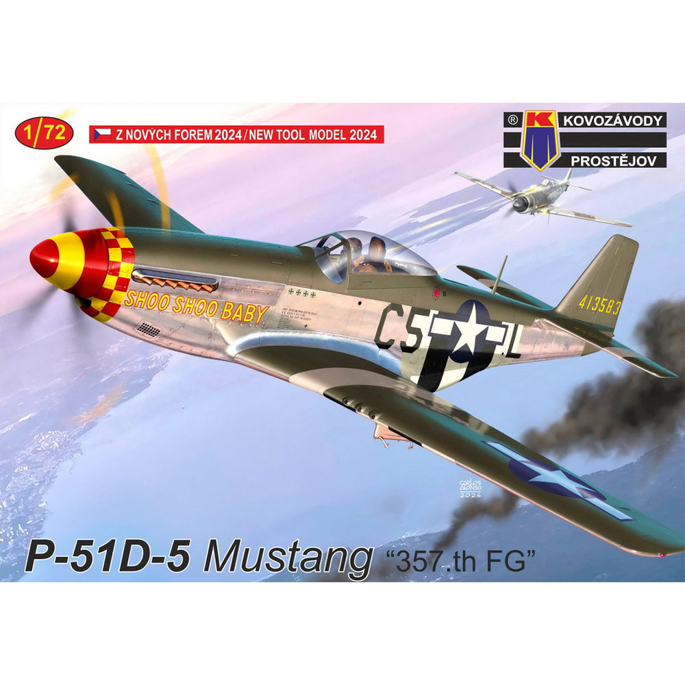 Kovozavody Prostejov 72439 NA P-51D-5 Mustang 357th FG 1:72 Model Kit