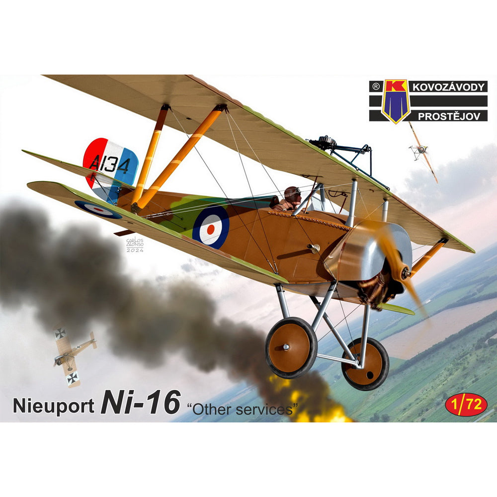 Kovozavody Prostejov 72452 Nieuport Ni-16 'Other Services' 1:72 Model Kit