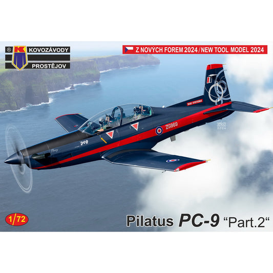 Kovozavody Prostejov 72471 Pilatus PC-9 'Part 2' 1:72 Model Kit