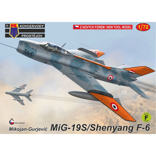 Kovozavody Prostejov 72497 Shenyang F-6/MiG-19S 1:72 Model Kit