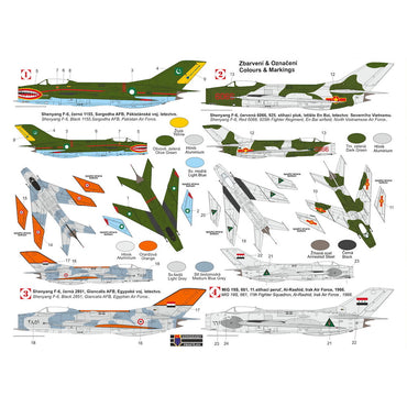Kovozavody Prostejov 72497 Shenyang F-6/MiG-19S 1:72 Model Kit