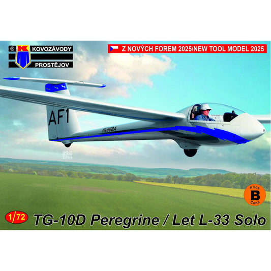 Kovozavody Prostejov 72499 TG-10D Peregrine/Let L-33 Solo 1:72 Model Kit