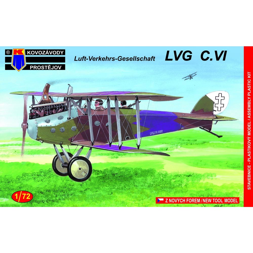 Kovozavody Prostejov 7273 LVG C.VI Decals Lithuanian Air Force 1:72 Model Kit