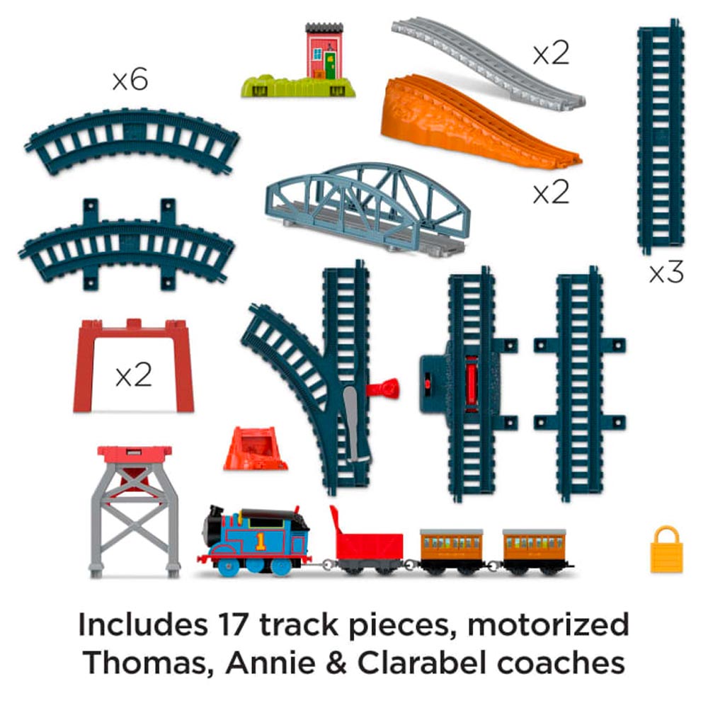 Fisher-Price Thomas & Friends Motorized 3-in-1 Package Pickup Train Set 5064