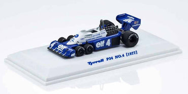 Kyosho 1:64 Die Cast Collection Tyrrell P34 1977 No.4 KS07038B4