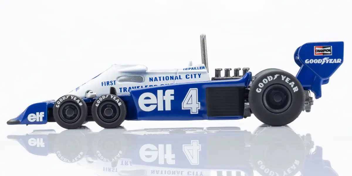 Kyosho 1:64 Die Cast Collection Tyrrell P34 1977 No.4 KS07038B4