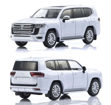 Kyosho S07118W Toyota Land Cruiser 300 (White) 1:64 Diecast Car